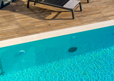 Villa Kroatien Pool Pooldeck